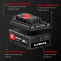 CEENR PDnation™ Brand Mount for DeWalt 20V Power Tools