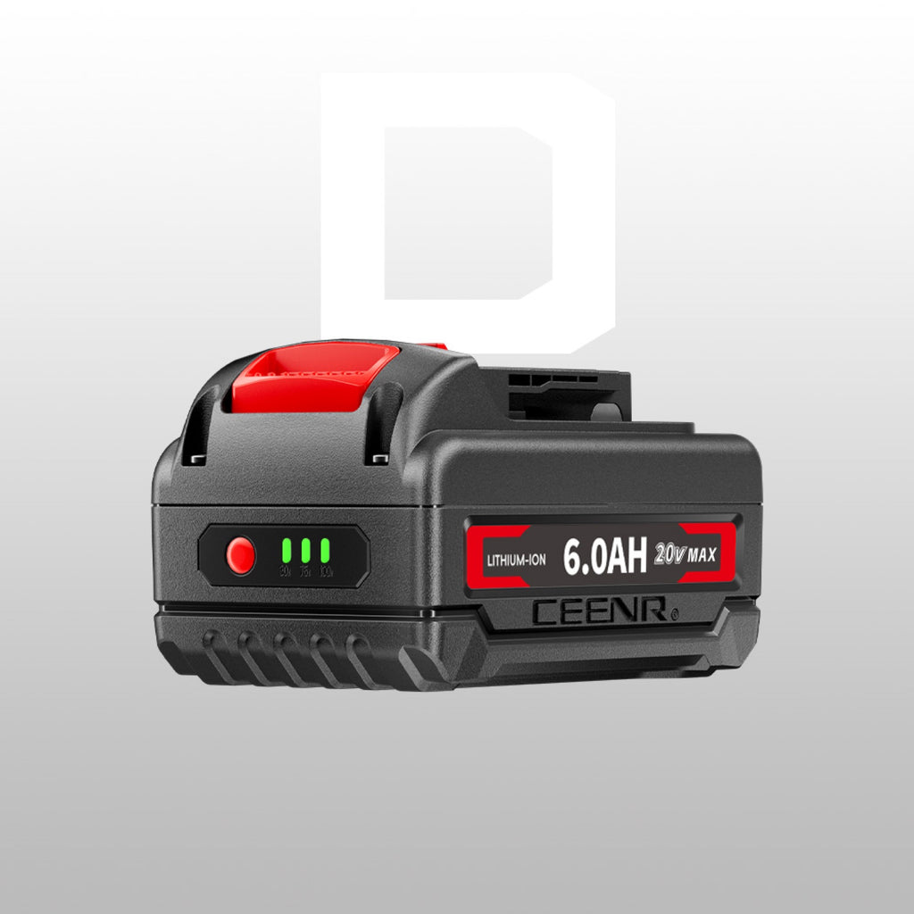 CEENR 6.0Ah Battery (with LG HG2 Cells) for DeWalt 20V Max | Replacement Model DCB200