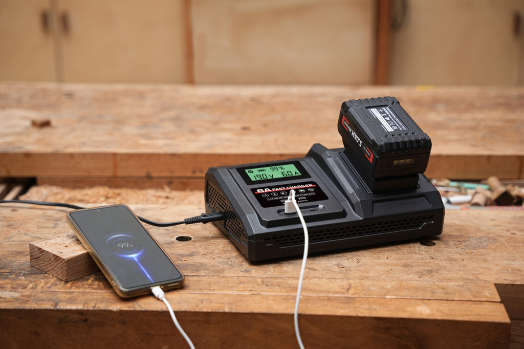 6 Amp Fast Charger for DeWalt 20V Max Lithium-Ion Battery Pack