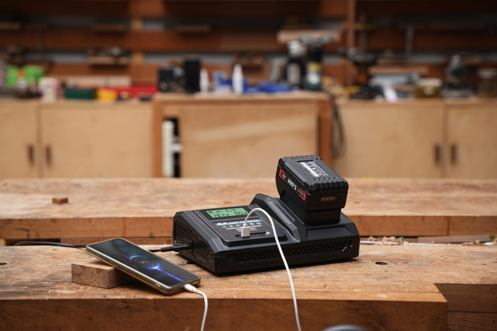 6 Amp Fast Charger for Makita 18V Lithium-Ion Battery Pack