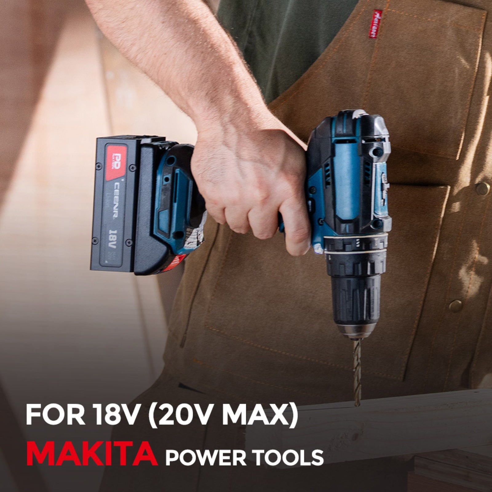 CEENR PDnation™ Brand Mount for Makita 18V Power Tools