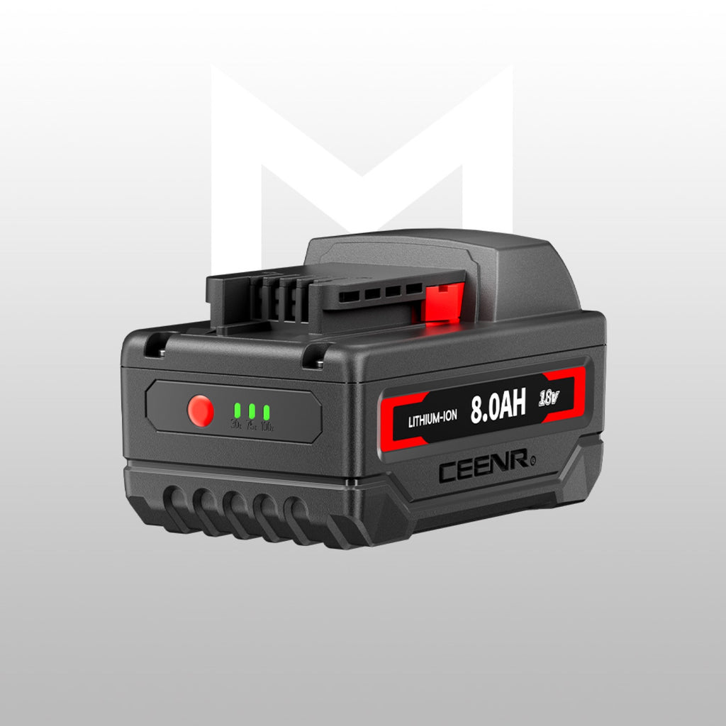 CEENR 8.0Ah Battery (with Lishen 21700 Cells) for Milwaukee 18V | Replacement Model M 18