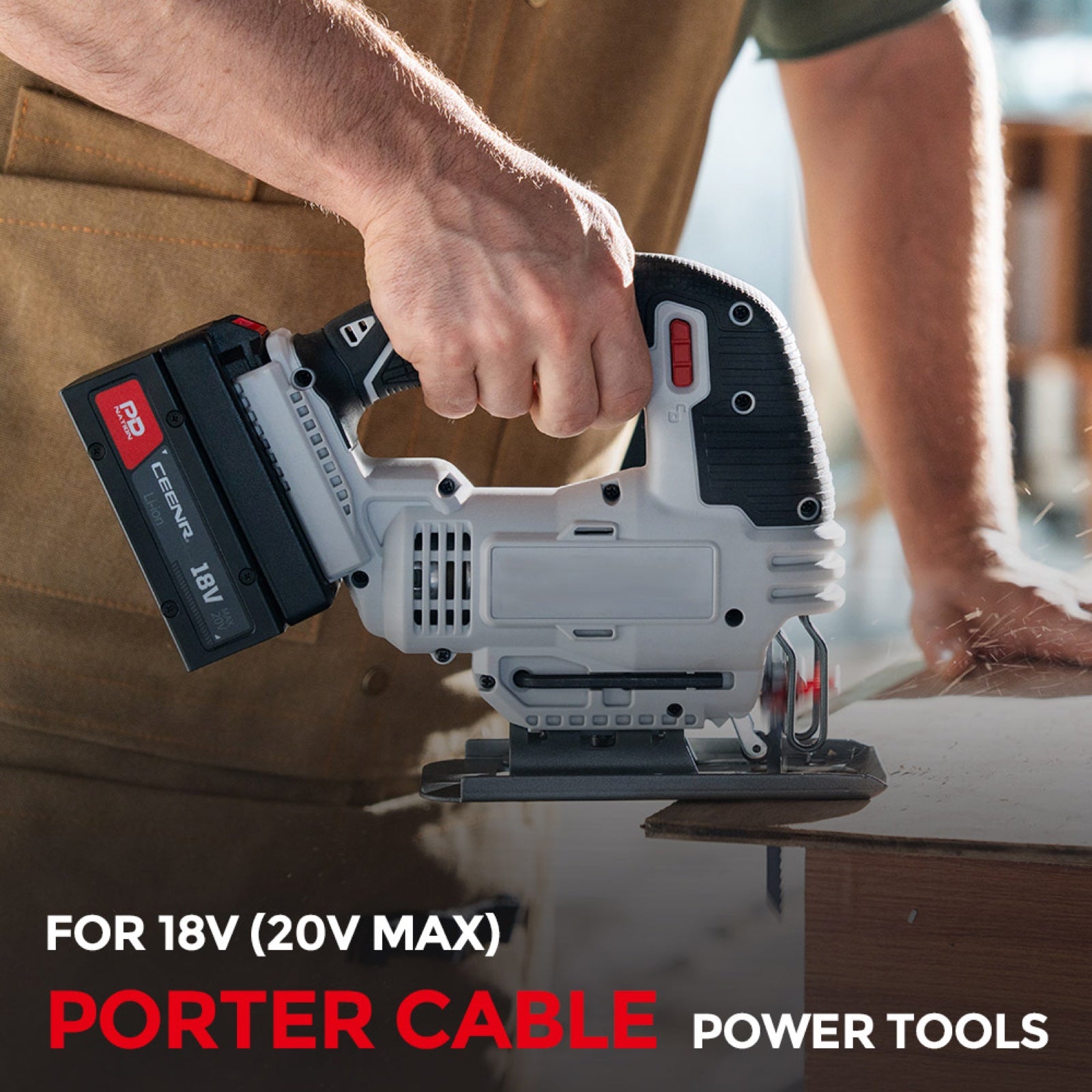 CEENR PDnation™ Brand Mount for Porter Cable 20V Power Tools