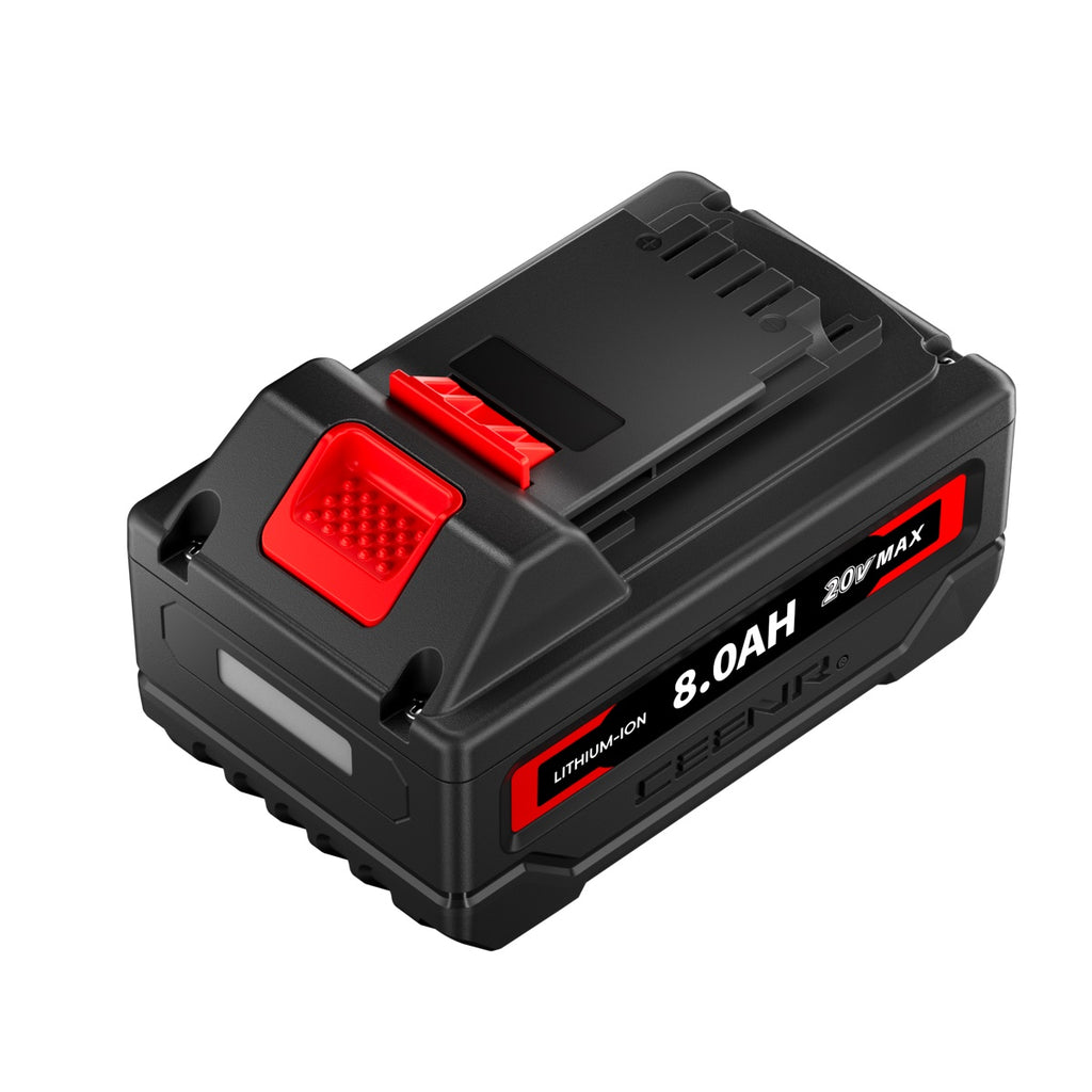 CEENR 8.0Ah Battery (with Lishen 21700 Cells) for Black and Decker 20V Max | Replacement Model LBXR20