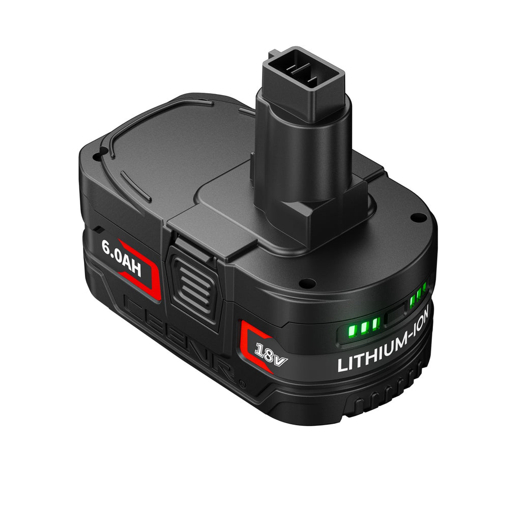CEENR 6.0Ah Battery (with LG HG2 Cells) for DeWalt 18V | Replacement Model DC9096